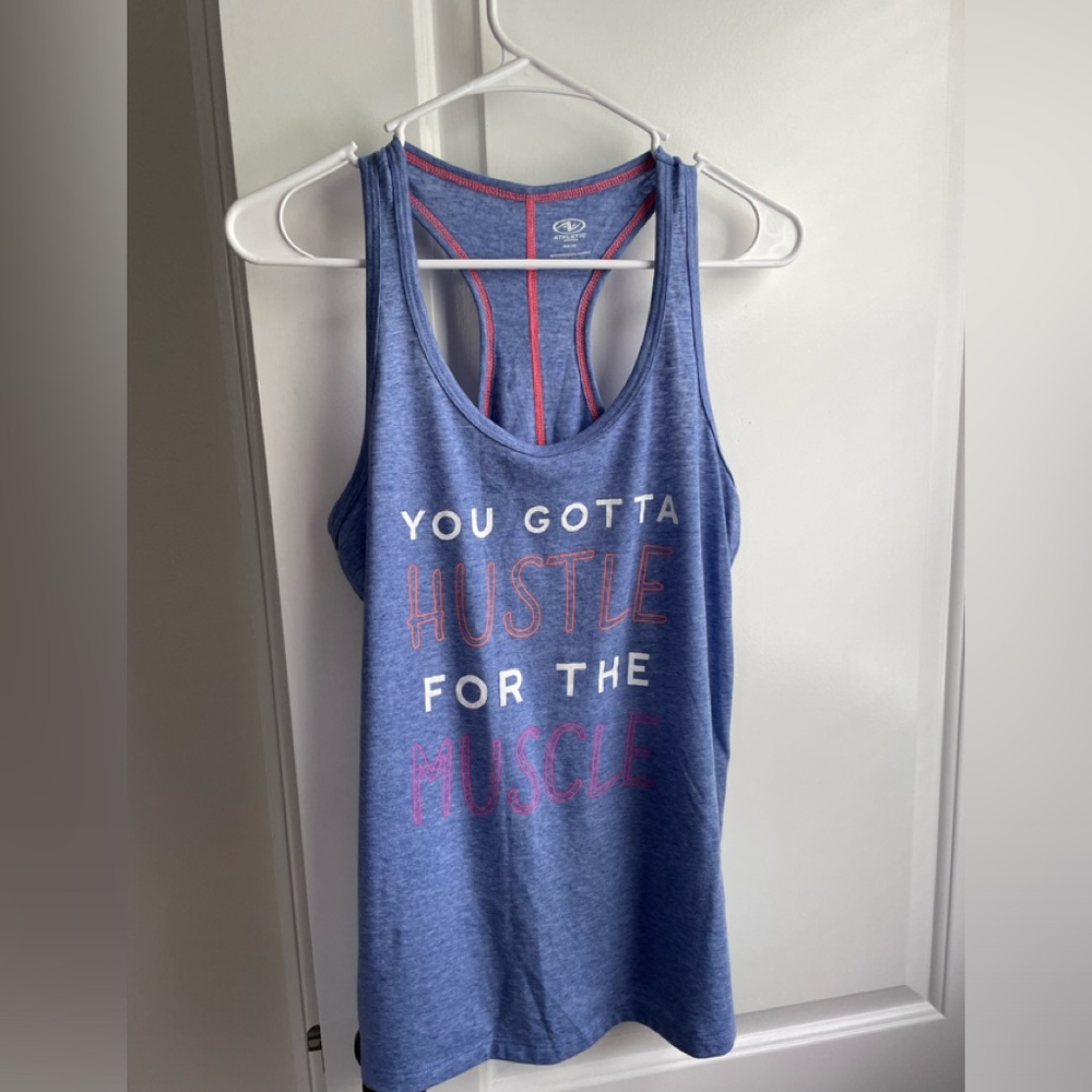 Athletic Works Blue Tank Top Racerback